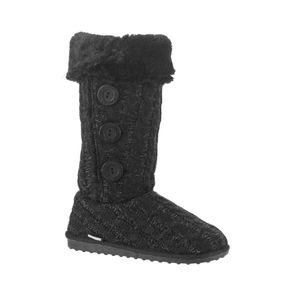 Muk Luks " a la mode" Cable Knit Boots